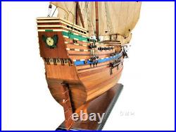 Mayflower 1620 Wooden Tall Ship Model 30 Plymouth Pilgrim's Historic Built Boat