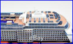 Mein Schiff 3 Cruise Ship Handmade Wooden Passenger Ship Model 44