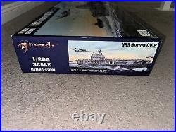 Merit, 1200 scale, U. S. S. Hornet CV-8 Aircraft Carrier, Display Model Kit#62001