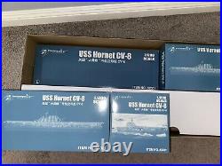 Merit, 1200 scale, U. S. S. Hornet CV-8 Aircraft Carrier, Display Model Kit#62001