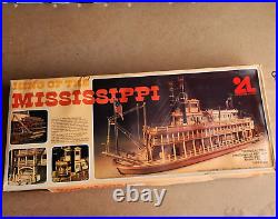 Model Boat Ship King of the Mississippi Artesania Latina 180 Wood Kit 504