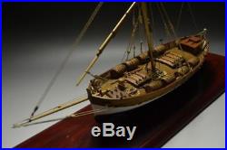 Model Sailboat Leudo Scale 1/48 17 Sailboat Wooden Model Ship Kit GIFT