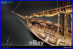 Model Sailboat Leudo Scale 1/48 17 Sailboat Wooden Model Ship Kit GIFT