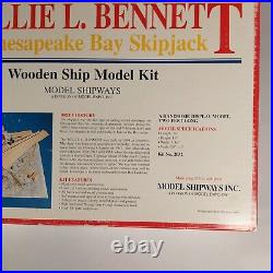 Model Shipways 1/32 Scale Willie L. Bennett P. O. F. Wood Ship Model Kit USA 1996