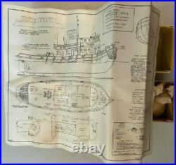 Model Shipways Diesel Tug #2011 Despatch #9 1945 Wooden Model Ship Kit Complete