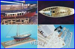 Model Shipways EMMA C. BERRY LOBSTER SMACK 132 SCALE Wooden Ship Model