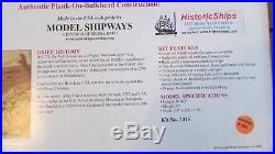 Model Shipways Fair American Revolutionary War Brig, 1778 Wooden Ship Model Kit