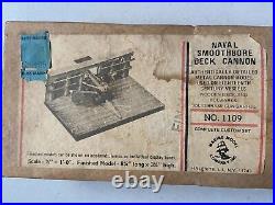 Model Shipways Naval Smoothbore Deck Cannon 1109 Wooden Model Ship Kit Complete