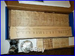 Model Shipways Niagara US Brig War of 1812 Wooden Ship Model Kit 2240 Open Box