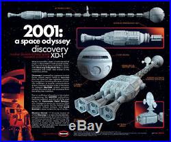 Moebius 2001 A Space Odyssey Movie Discovery XD-1 Ship model kit 1/144