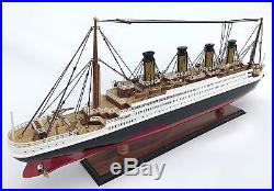 Nautical Titanic 23 Wood Wooden Model Cruise Liner Ship Boat Display Collection