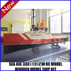 New Sea Axe 3307 900mm RC Model Wooden Model Ship Kit Set DIY Assembly Model