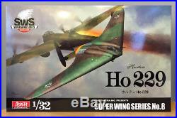 New Zoukei-Mura 1/32 Scale Ho 229 Horten WWII Flying Wing SWS08, Ships from USA