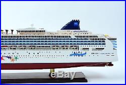 Norwegian Star Cruise Ship 40 Handmade Wooden Ship Model