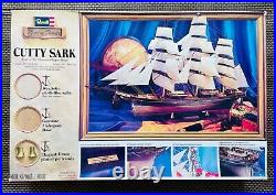 OPEN BOX COMPLETE 1978 Revell Museum Classic H393 Cutty Sark Model Ship Kit MINT
