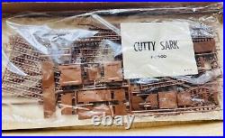OPEN BOX COMPLETE 1978 Revell Museum Classic H393 Cutty Sark Model Ship Kit MINT