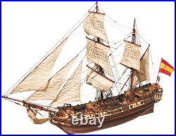 OcCre La Candelaria 185 Scale Wooden Period Ship Kit 13000