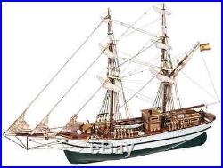 Occre Aurora Brig 165 Scale Wood & Metal Model Ship Display Kit New & Boxed