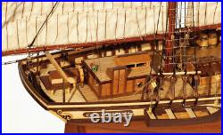 Occre Cala Esmeralda Topsail Schooner 158 Scale Model Wooden Ship Kit 13002