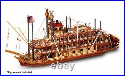 Occre Mississippi Paddle Steamer 180 Scale 14003 Wooden Model Boat Kit