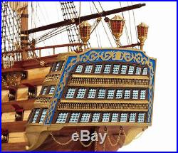 Occre Santisima Trinidad 190 Scale Wooden Model Ship Display Kit 15800