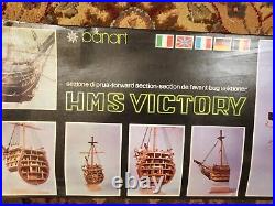 PANART Art# 005 HMS VICTORY Italy FORWARD SECTION VINTAGE Model Kit