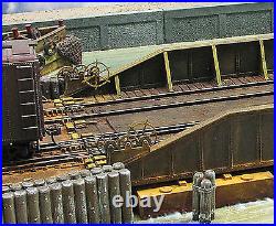 PONTOON FLOAT BRIDGE HO Model Railroad Ship Nautical Unpainted Resin Kit FR158