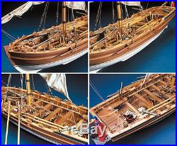 Panart Armed Pinnace Lancia Armata 1803 Wooden Ship Kit Scale 116