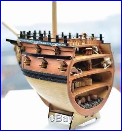 Peter The Great's Flagship INGERMANLAND Bow Scale 150 12 Wood Model Ship Kit