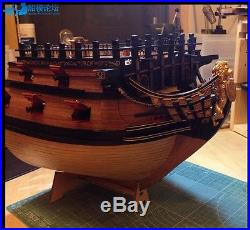 Peter The Great's Flagship INGERMANLAND Bow Scale 150 12 Wood Model Ship Kit