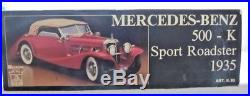 Pocher 1935 Mercedes Benz 500-K Sports Roadster K80 Sealed Free Shipping