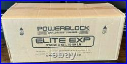 PowerBlock Elite EXP Stage 3 Kit (2020 model) BRAND NEW SEALED SHIPS NOW FAST