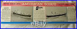 RC American Scout C-2 Type Cargo Ship by Sterling Models (Vintage)