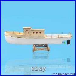 RC model fishing boat NAXOS motor yacht FRP Hull and Plywood Boat DIY Kit set