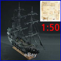 REVELL The Black Pearl Model Wooden Ship Boat Kits 150 Decoration Collector Set
