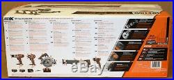 RIDGID Model R9652 18V Tool Combo Kit (5 Piece) New Open Box Free Shipping