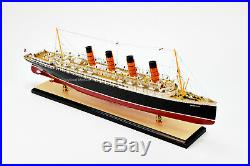 RMS Mauretania White Star Line Cruise Ship Model 38 Museum Quality