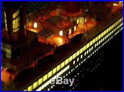 RMS Titanic Limited Model Cruise Ship 40 with LED Lights