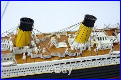 RMS Titanic Scale 1350 Handcrafted Wooden Cruise Ship Model