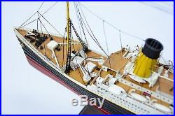 RMS Titanic Scale 1350 Handcrafted Wooden Cruise Ship Model