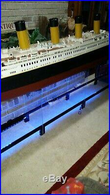 RMS Titanic handmade Model Cruise Ship OVER 10 FEET LONG REMOTE CONTROL