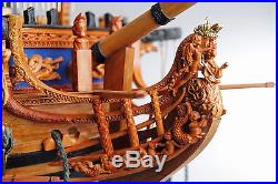 ROYAL CAROLINE 1749 with masting wood ship model kit