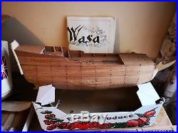 Rare Models Vintage 1970s part built Billings WASA boat kit 1/75 Nr440 Ship