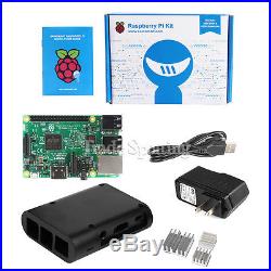 Raspberry Pi 3 Model B Revision 1.2 WiFi & Bluetooth Starter Kit US shipping