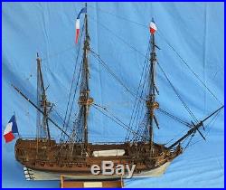 Regal, finely detailed wooden model ship kit by Euromodel La Renommee