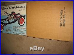 Renwal Chassis Automobile Visible Boxed with Shipping Box Never used Large Kit