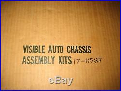 Renwal Chassis Automobile Visible Boxed with Shipping Box Never used Large Kit