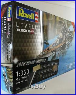 Revell 1350 05160 TIRPITZ Platinum Edition Model Ship Kit