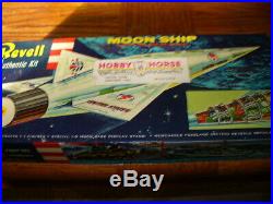 Revell 1957 S Kit Issue Moon Ship Kit# 1825-79 Kit Is 1/96 Scale Kit Is 100% Com