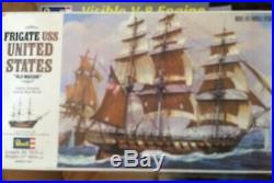 Revell H-396 Frigate USS United States Old Wagon sailing ship PERFECT Condition